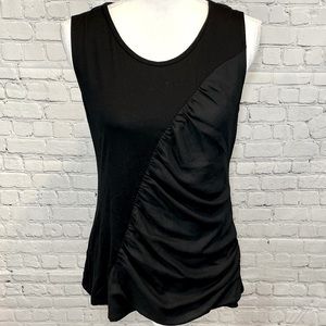 ANN TAYLOR Tank Top Black-Large